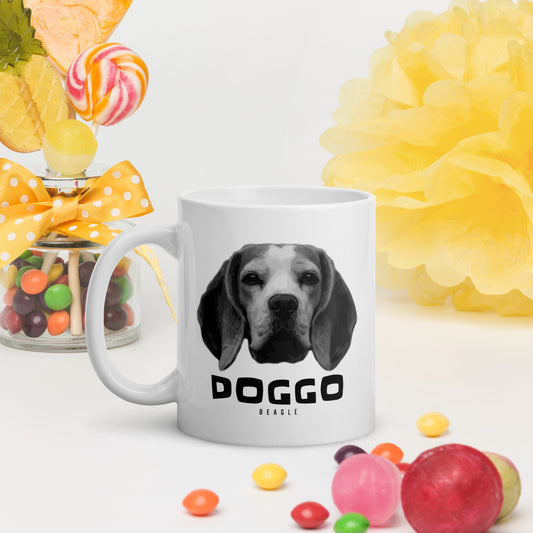 DOGGO - Beagle Mug - White