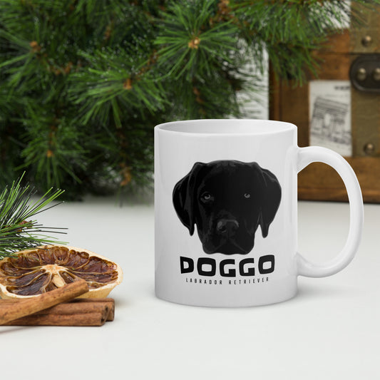 DOGGO - Labrador Retriever Mug - White